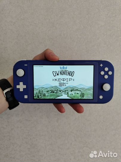 Чипованная Nintendo Switch lite 128+32 Гб