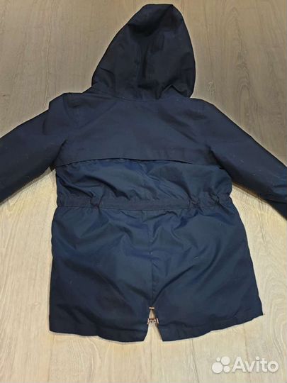 Куртка парка зимняя для девочки р 122 Decathlon