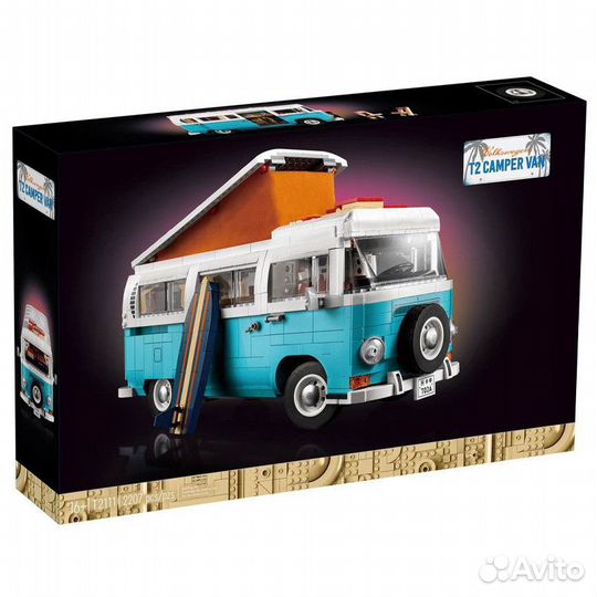 Аналог Lego Конструктор 10279 Фургон Volkswagen T2