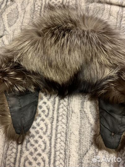 Шапка чернобурка