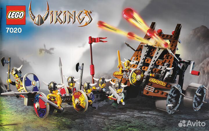 Конструктор lego Vikings 7020 Армии викингов с Тя