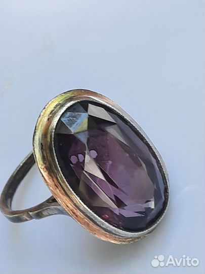 Кольцо серебро 875 СССР