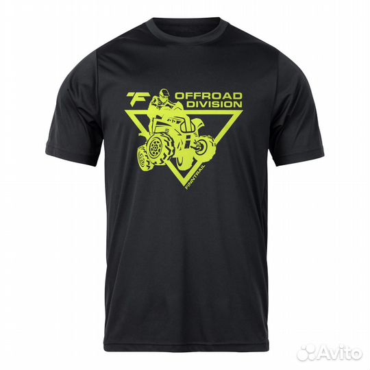 62530 Футболка Finntrail ATV 6708 черный желтый