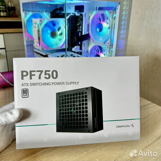 Новый игровой пк 4060Ti +12400F +32Gb +1Tb +750W