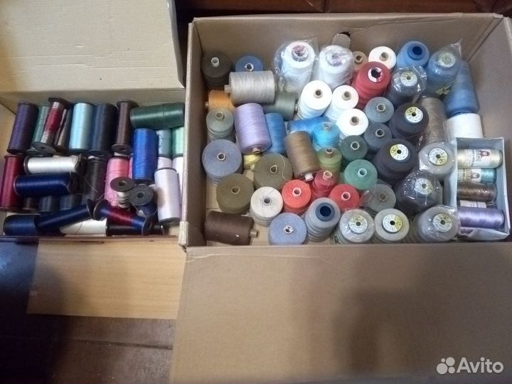 Нитки швейные,капроновые(набор 2500)