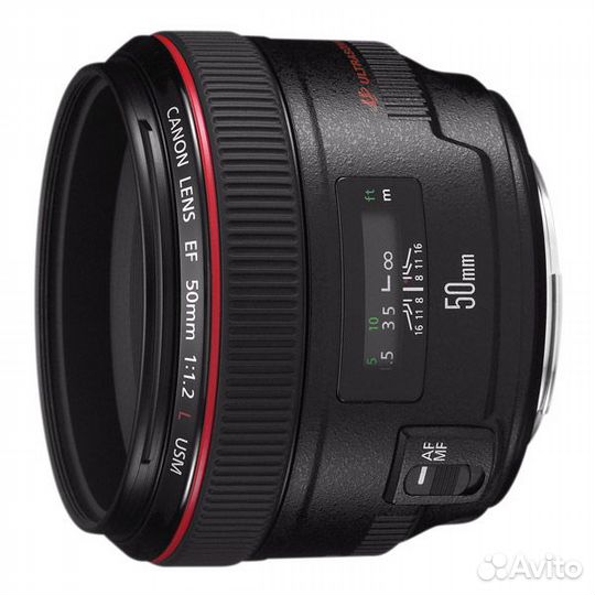 Объектив премиум Canon EF 50 f/1.2 L USM