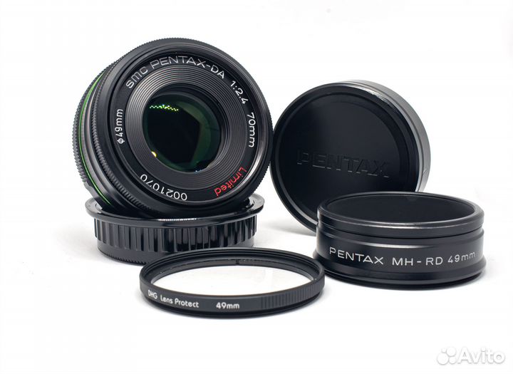 Pentax DA 70 mm f/2.4 limited