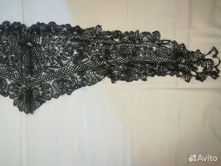Старинный кружевной шарфик