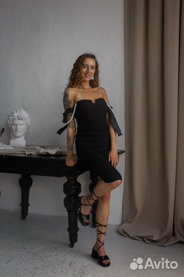 Платье бандажное