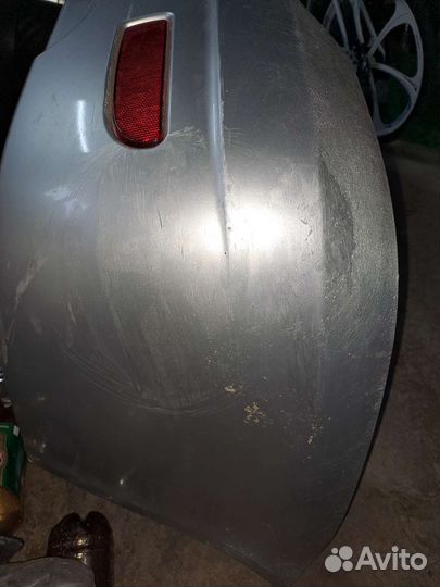 Бампер priora 1 задний