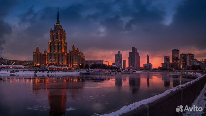 Москва на Новый год