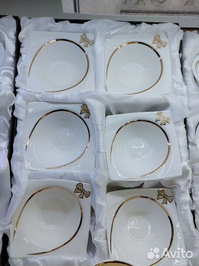 Набор салатников из фарфора