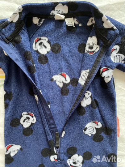 Комбинезон флисовый H&M 4-6 мес