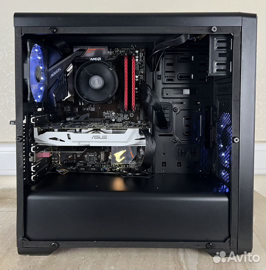 Игровой монстр (Ryzen 5 2600/ GTX 1070- 8гб/ 16гб)