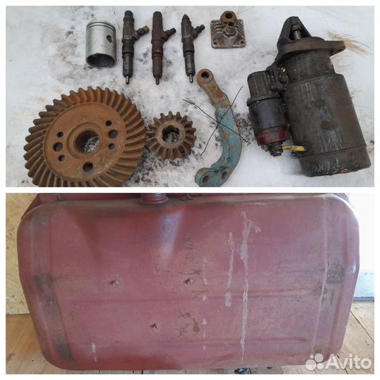 Запчасти от т-40 бак