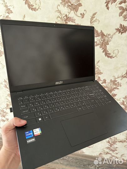 Игровой ноутбук msi 15 6