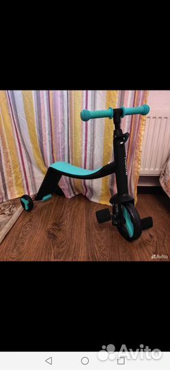 Беговел самокат велосипед 3в1