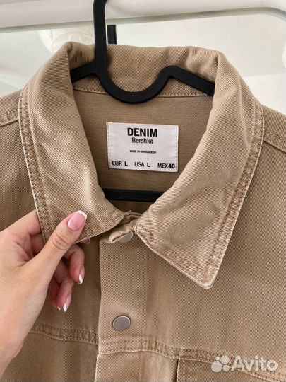 Рубашка мужская джинсовая