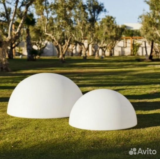 Полусферы светодиодные LED светильники IP68 аккуму