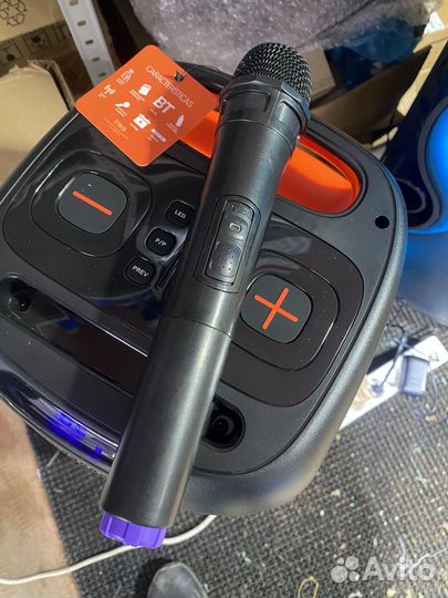 Портативная колонка bluetooth караоке ZJZ