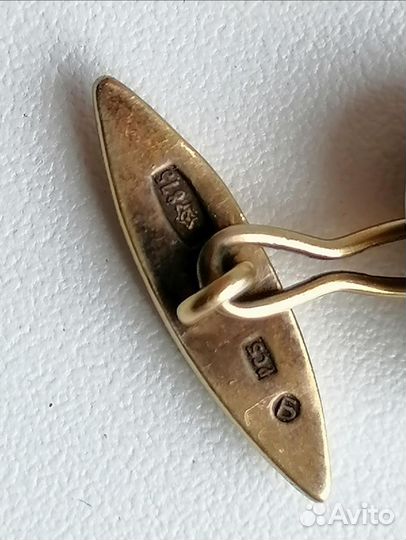 Запонки мужские СССР