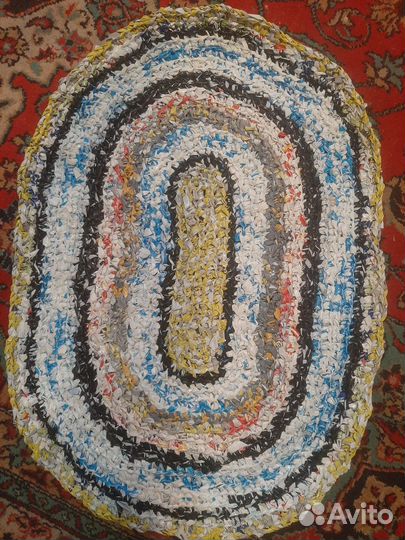 Коврик из пакетов