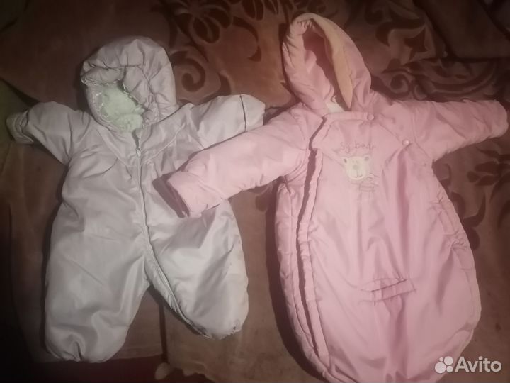 Зимний комбинезон для девочки