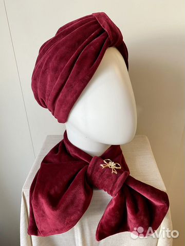 Комплект чалма и шарф