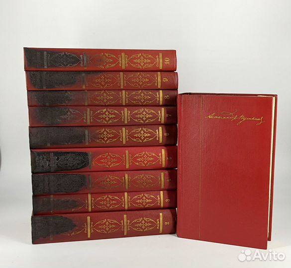 Пушкин. Собрание сочинений. Комплект из 10 книг