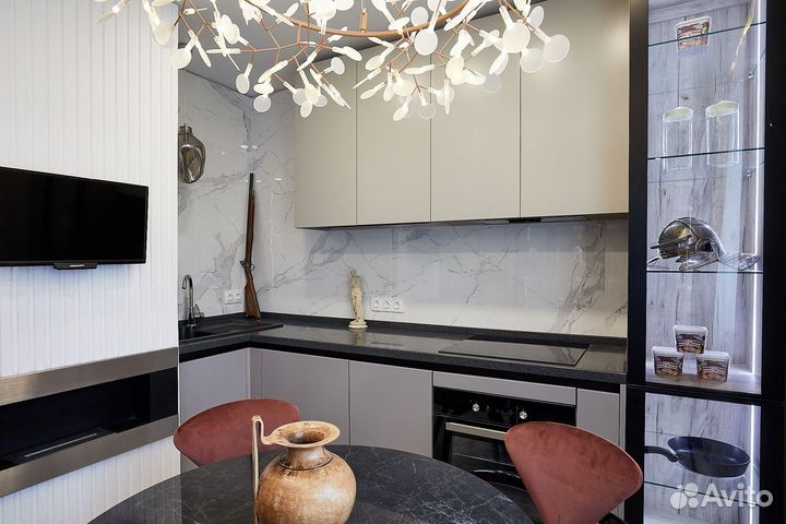 Прямой Кухонный гарнитур на заказ