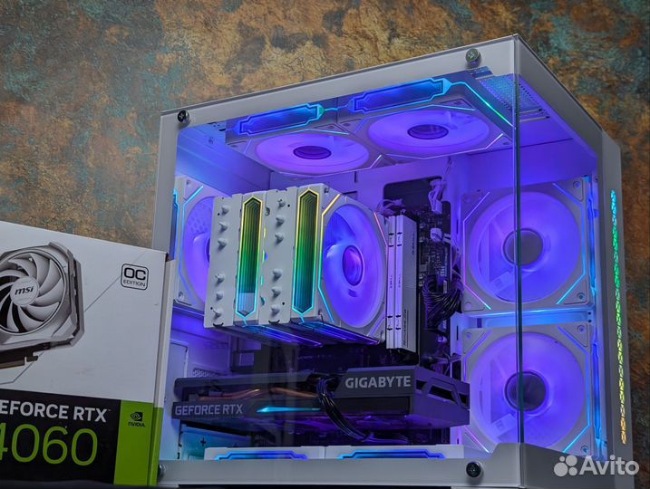 Игровой пк Ryzen 5700X3D / RTX 4060 /32gb