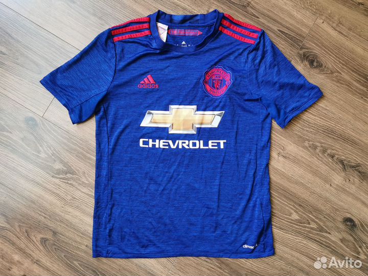 Manchester United 2016 Adidas футбольная майка