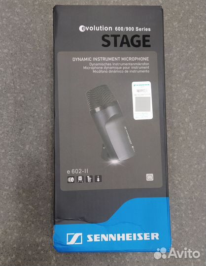 Sennheiser Е602 II (новый) микрофон для бочки