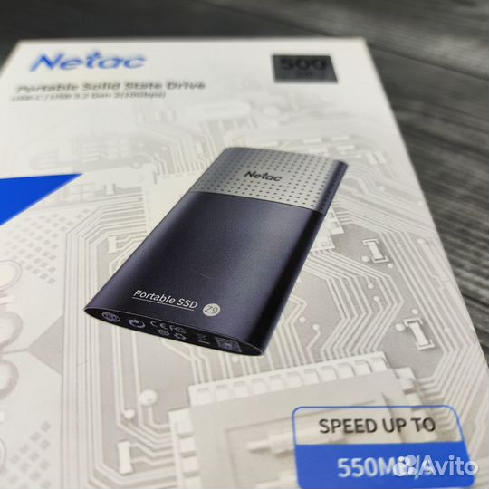 Внешний SSD Netac Z9 500Gb