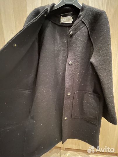 Пальто шерстяное без подклада