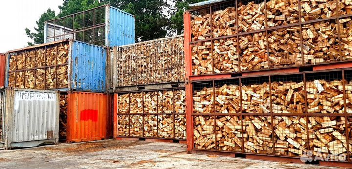 Дрова березовые колотые