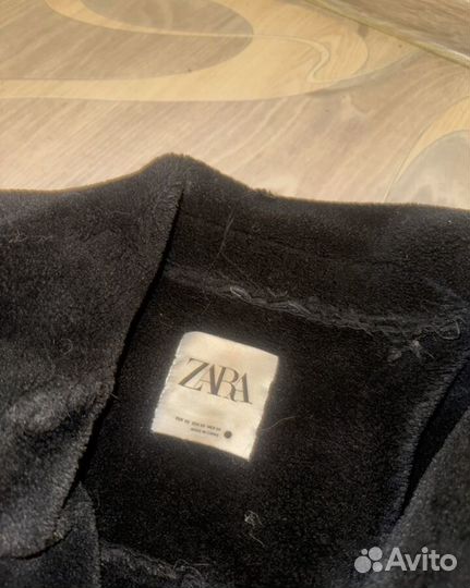 Дубленка авиатор zara