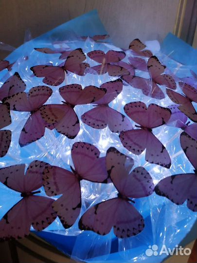 Букет с бабочками