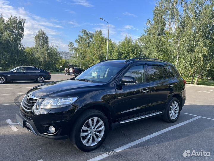 Hyundai Santa Fe 2.4 AT, 2011, 185 000 км