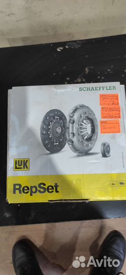 Комплект сцепления kia rio 3 5-ти ступка