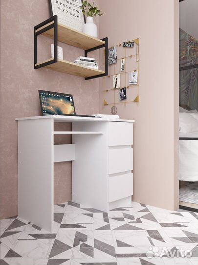 Письменный стол мори мс-6 правый