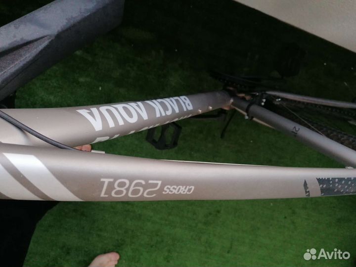 Велосипед горный Black Aqua cross 2981, рама 21