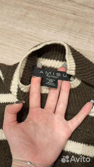 Свитер S коричневый New Yorker