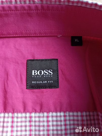 Hugo Boss шикарная рубашка Германия XL 54