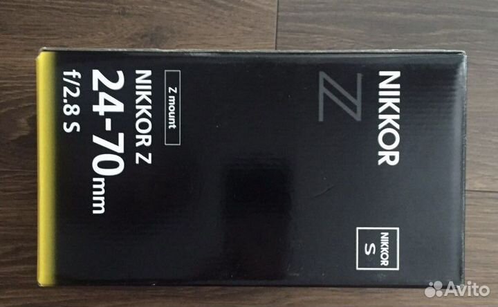 Nikon 24-70 f/2.8S Nikkor Z, Новый