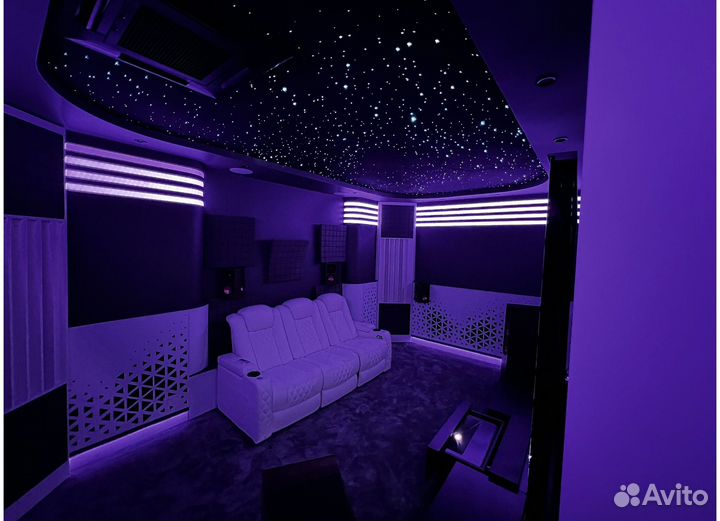 Домашний кинотеатр Klipsch полы и стены