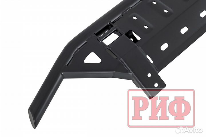Бампер риф силовой передний/защита штатного бампер
