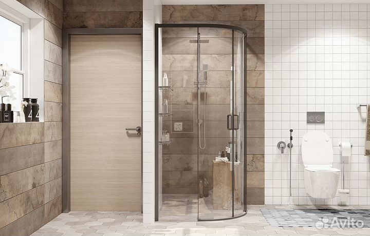 Душ. уголок Ambassador 100x101 Черный 11011202bla