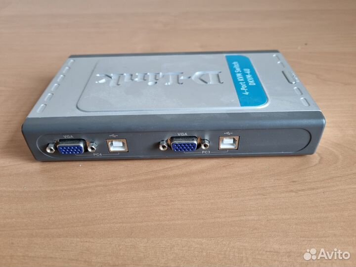 KVM-переключатель D-Link dkvm-4U 4-Port USB