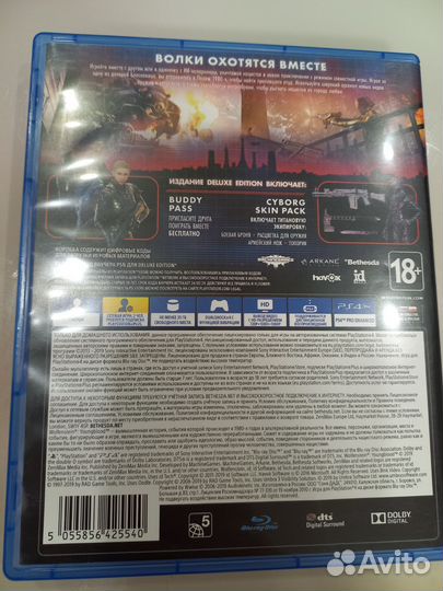 Wolfenstein Youngblood ps4